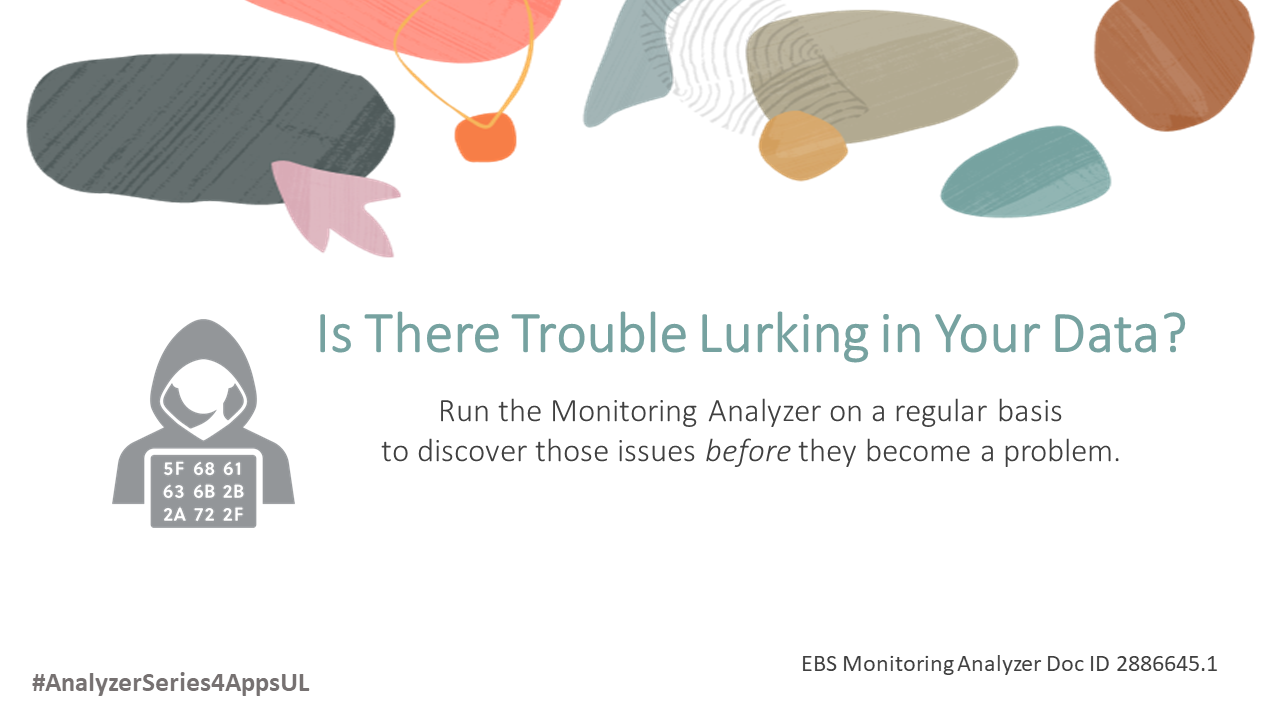 Run the New Monitoring Analyzer on a Regular Basis