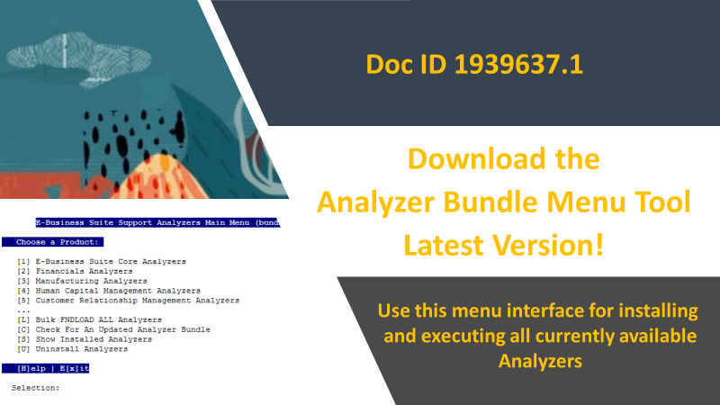 Download the Analyzer Bundle Menu Tool Latest Version
