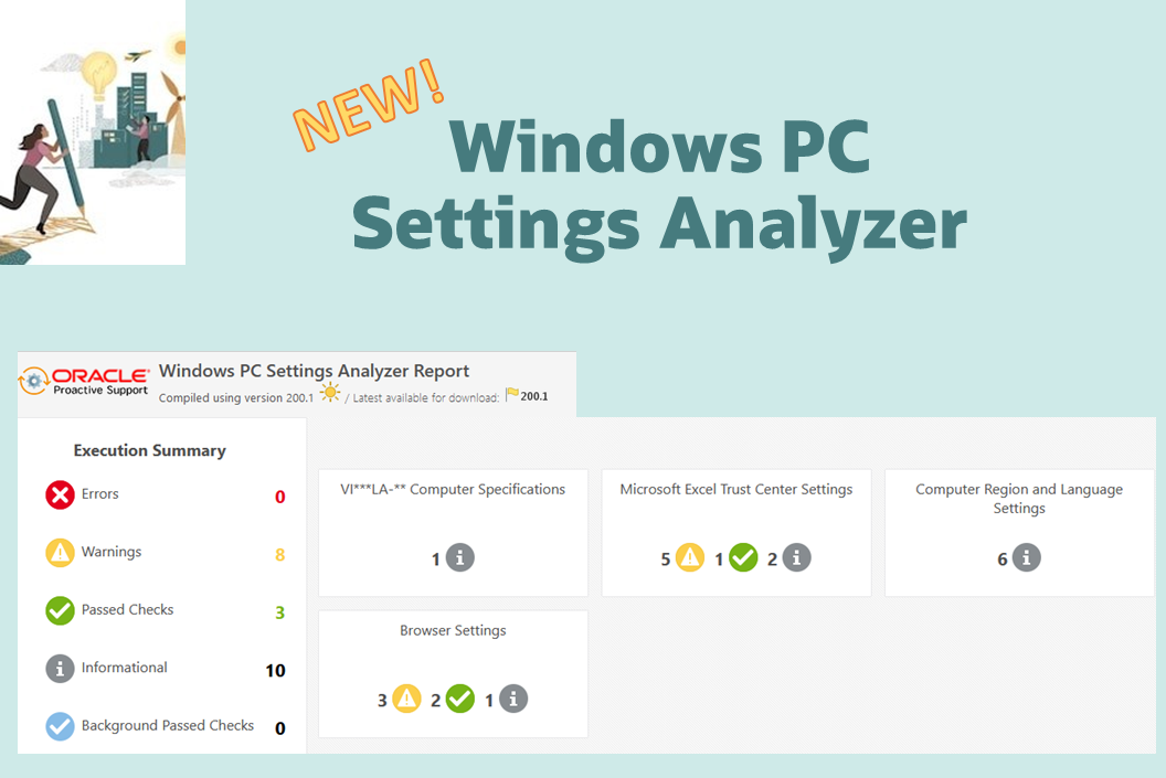 Now LIVE: New EBS Windows PC Settings Analyzer 
