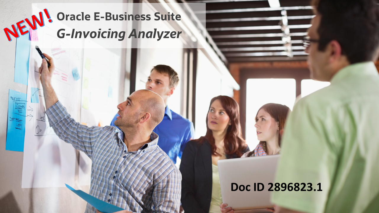 Now LIVE: New EBS G-Invoicing Analyzer for Purchasing and Project Billing