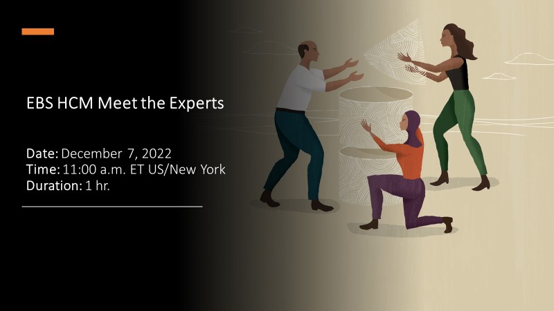 EBS HCM Webcast