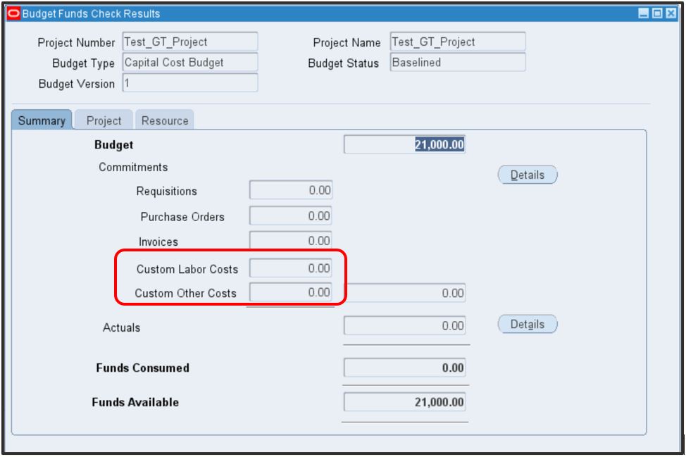 Funds Check Demo Form