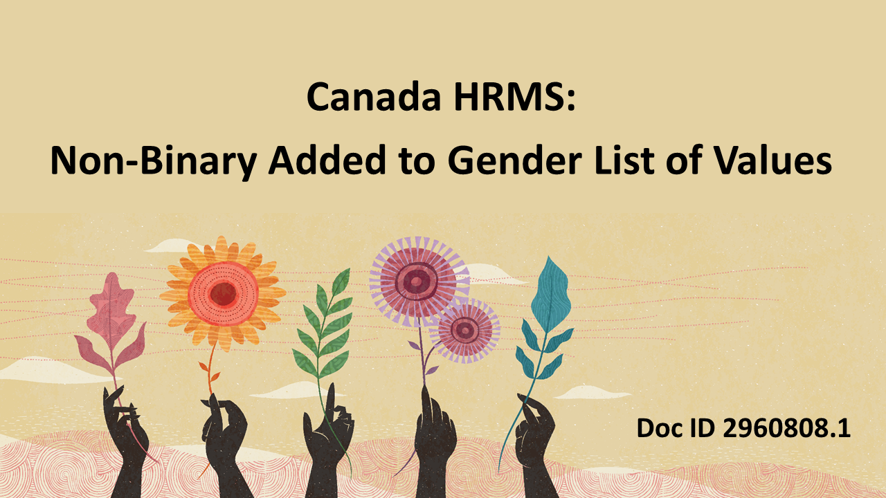 New ReadMe Document: "Non-Binary" Has Been Added to the Gender List of Values for Canada Payroll