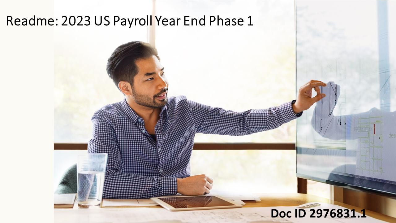 2023 US  Payroll Year End Phase 1 Readme