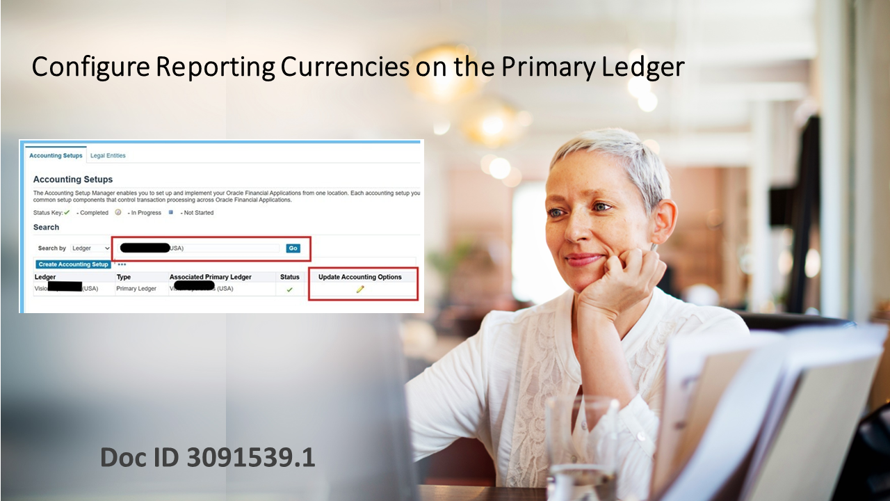 How to Configure Reporting Currencies on the Primary Ledger