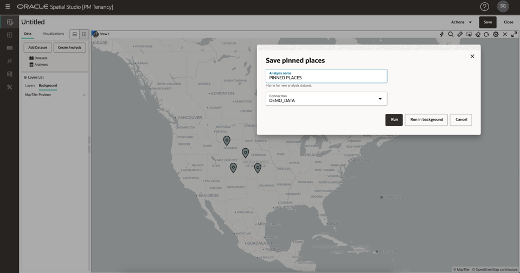Saved Pins for Analysis
