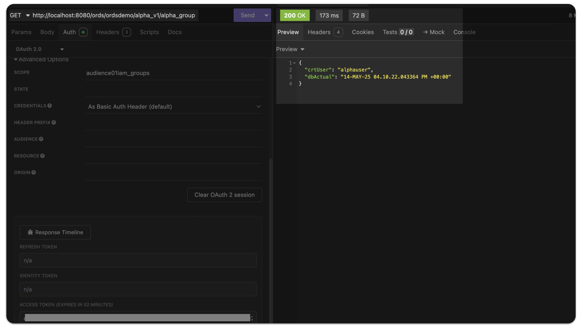 7. Successful get to alpha as alpha