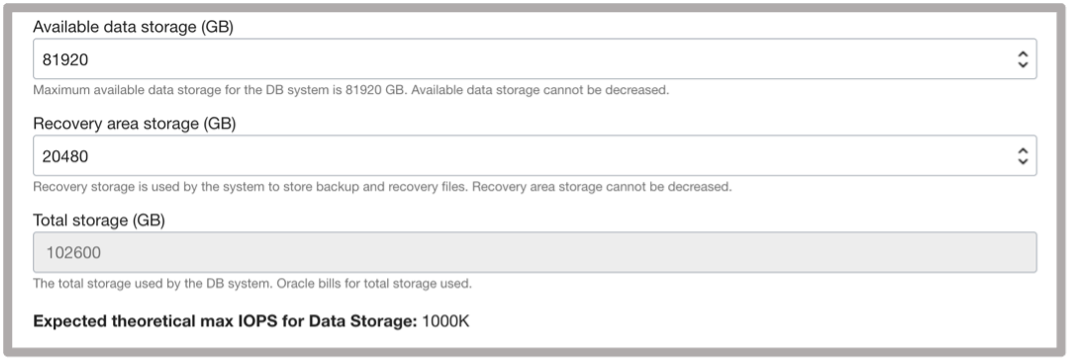 Scale Data and Recovery area