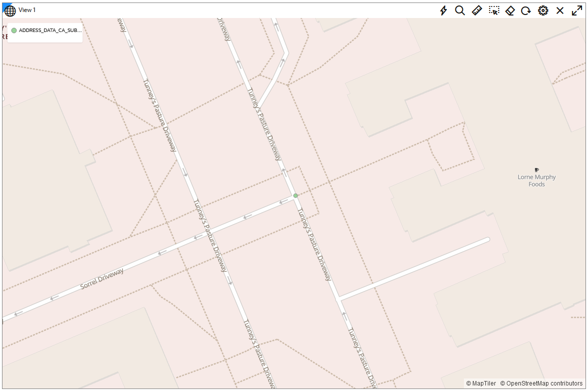 Addresses in East Canada