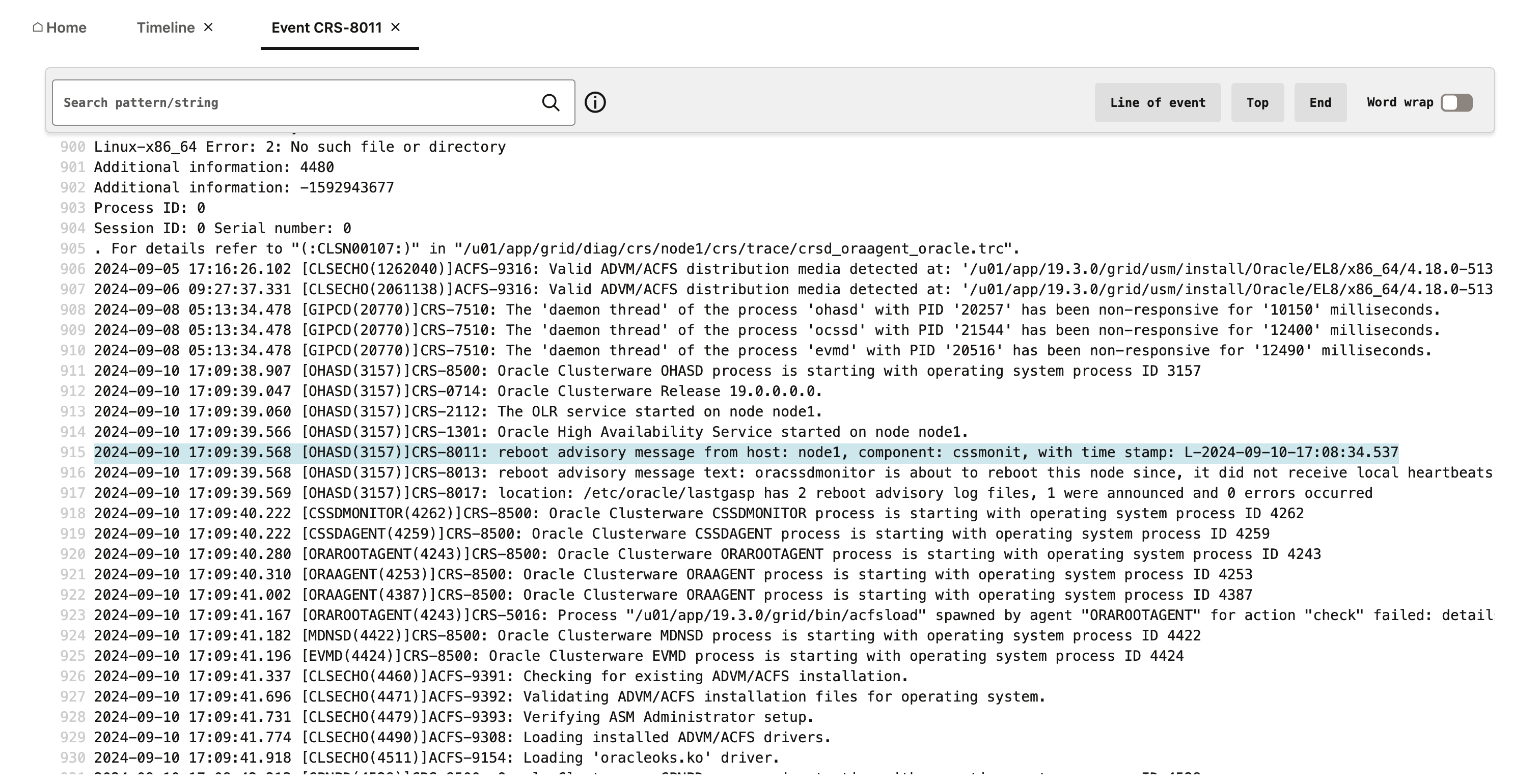 insights file viewer