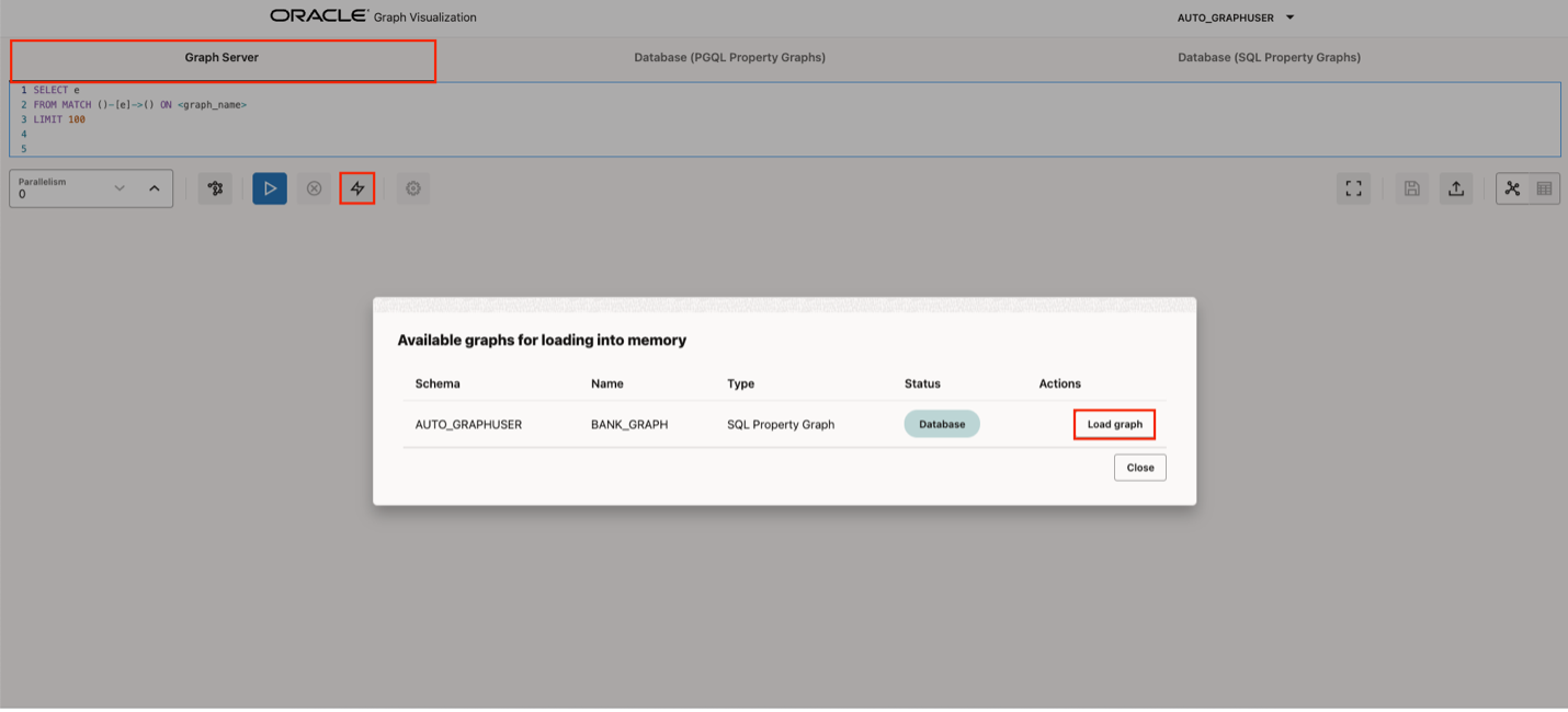Load Graph with Composite Keys into Memory