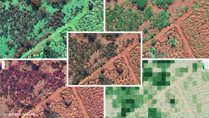 Outline Global geospatial imagery