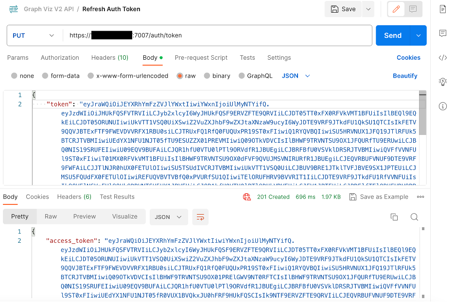 Graph REST API Refresh Auth Token