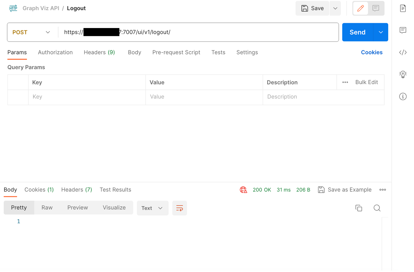 Graph REST API Logout