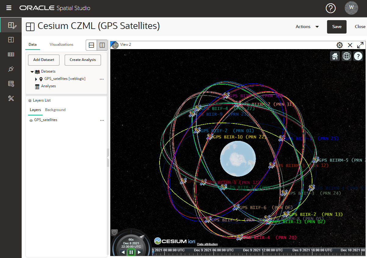 Cesium in Spatial Studio
