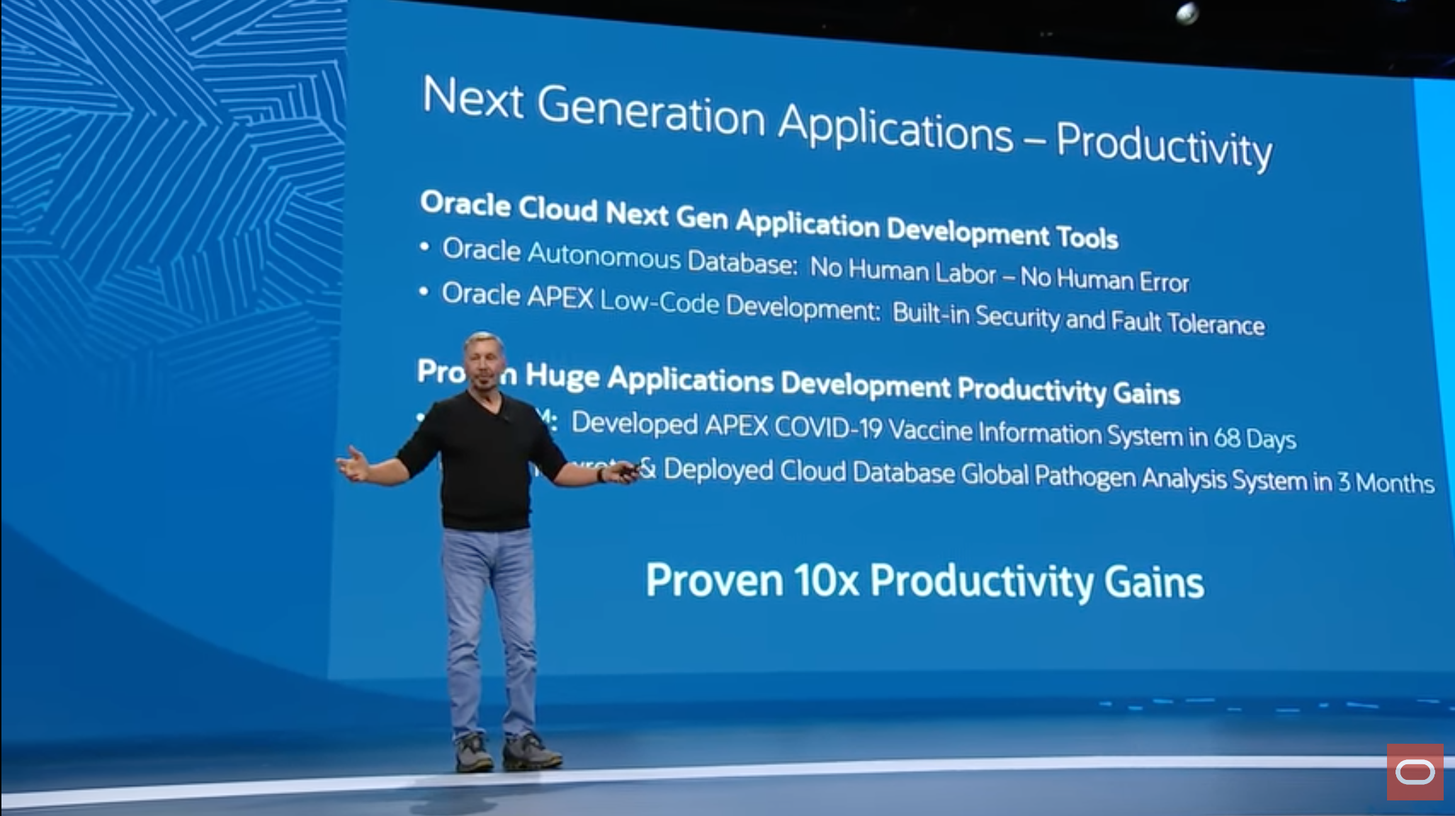 Larry Ellison keynote