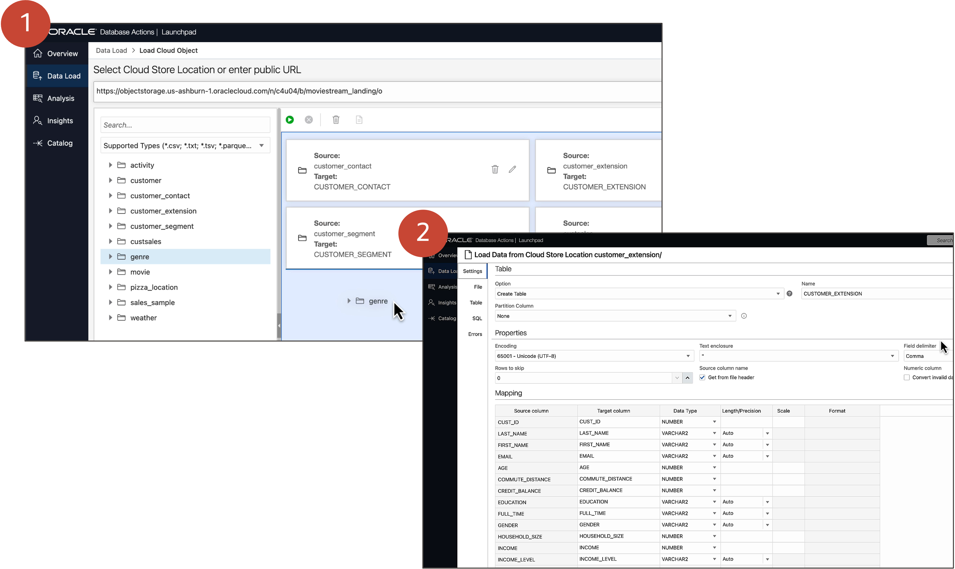 Connect to external data