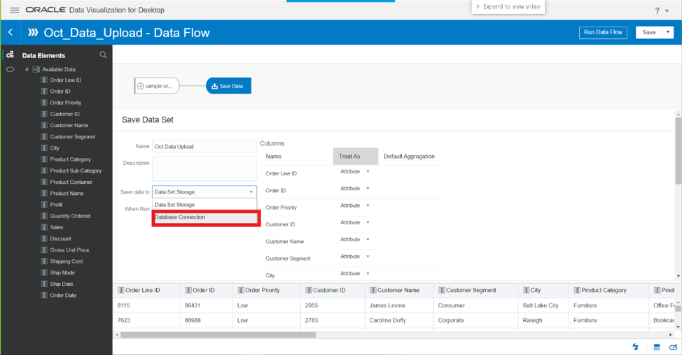 Set Up Database Connection for Autonomous Data Warehouse