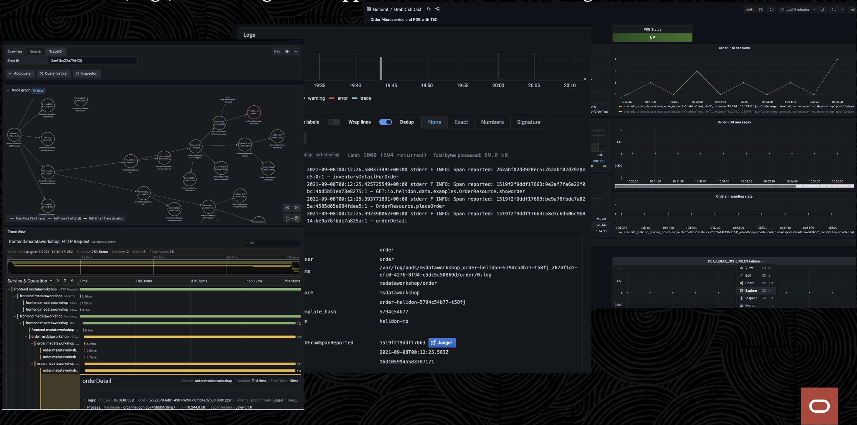 Grafana 3 screens