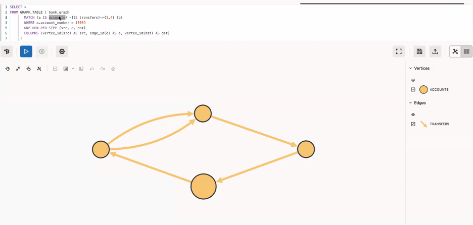 one row per step example