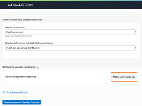 Database Container Provisioning
