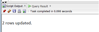 result SQL 2