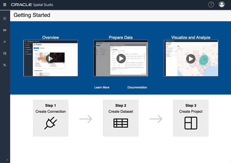 Spatial Studio landing page