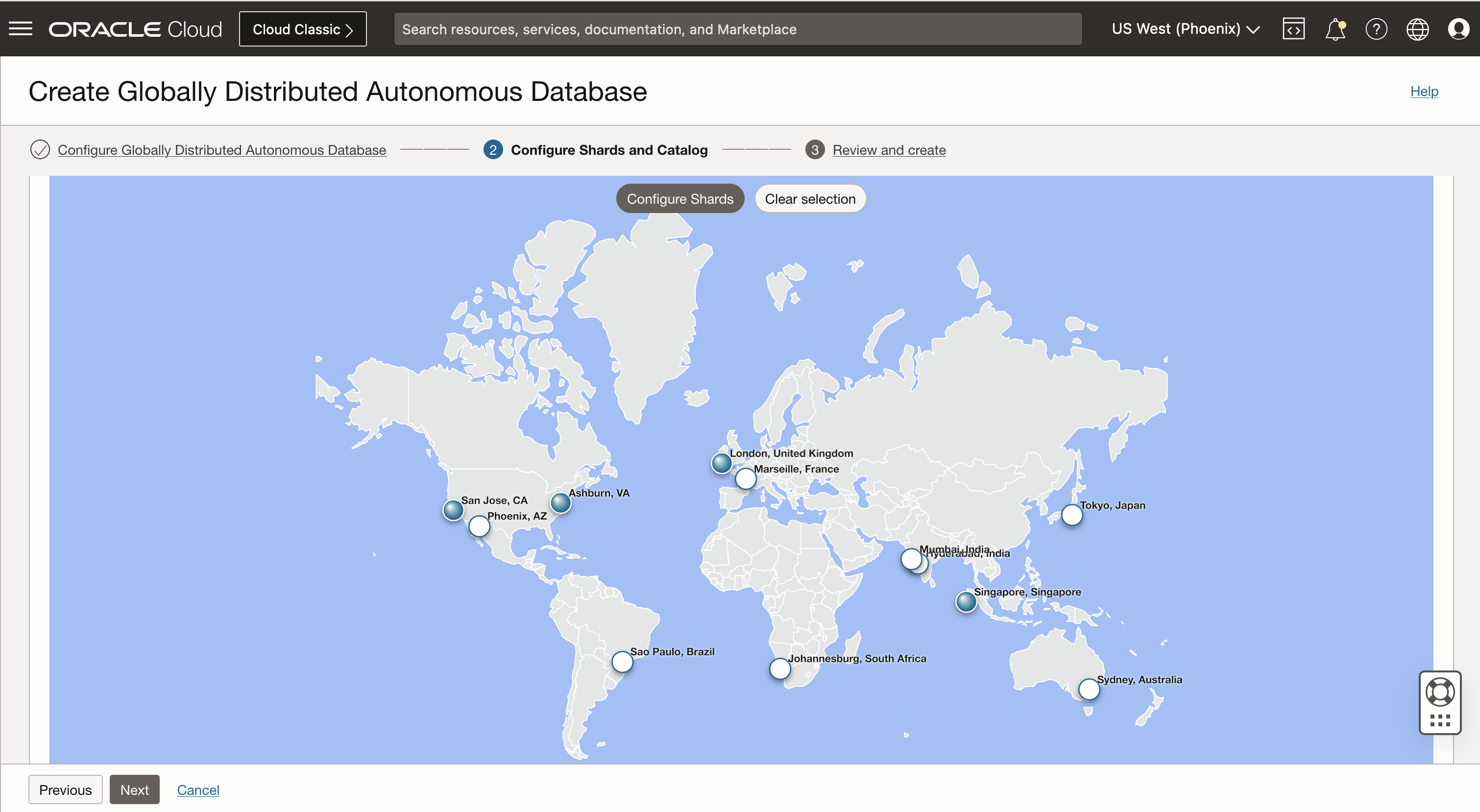 Globally distributed database 
