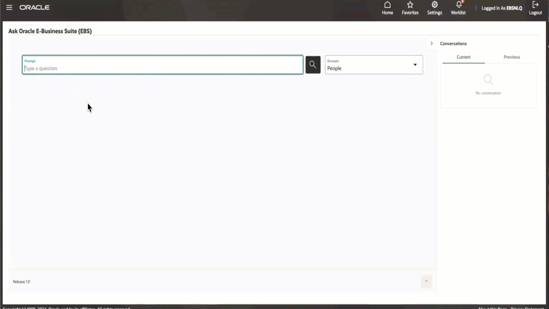 Ask Oracle EBS APEX UI