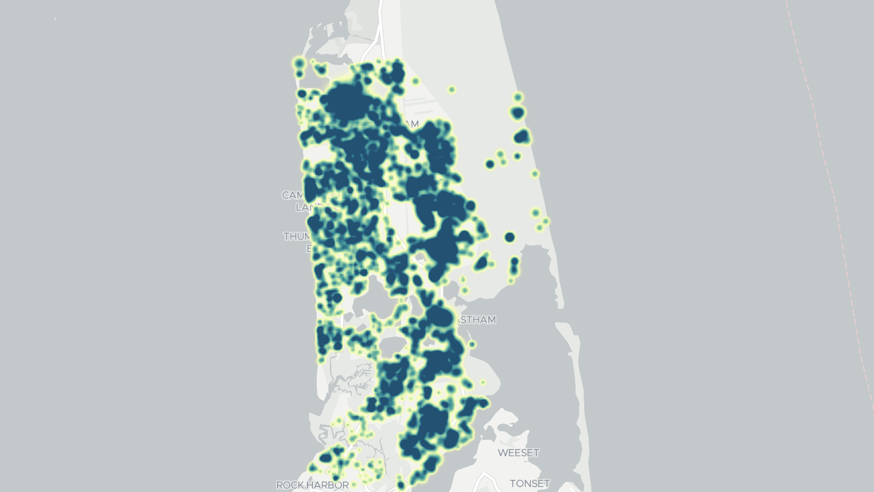  Average Total Well Depth in Eastham
