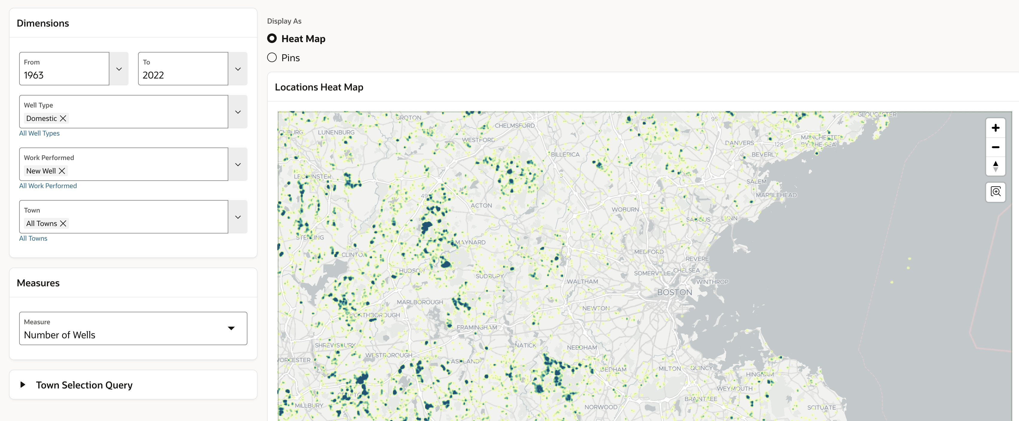 Domestic Wells in Eastern Massachusetts