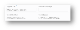 Get OAUTH client identified and secret