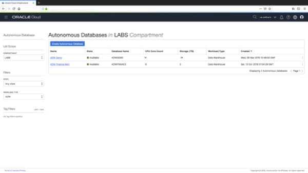 End to end cloning process for autonomous data warehouse