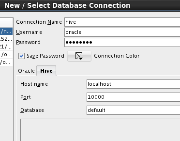 connect to hiveserver2