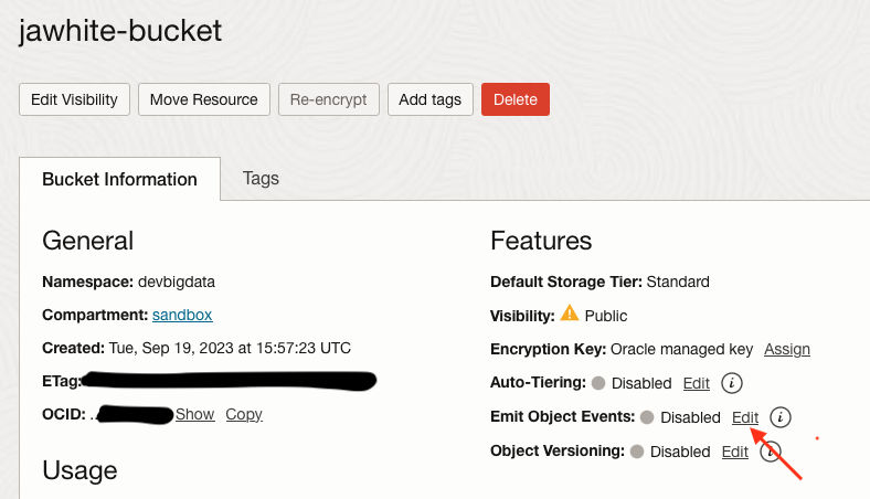 Edit Emit Object Events