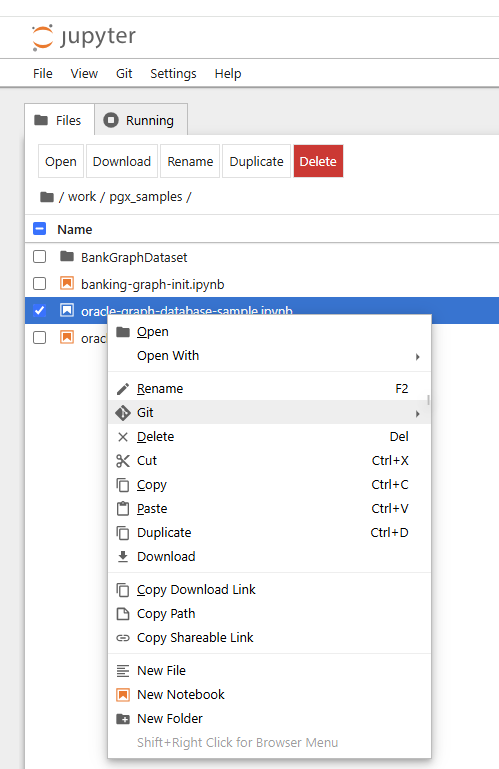 buitl-in git support in jupyter
