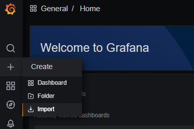 Grafana Import Dashboard