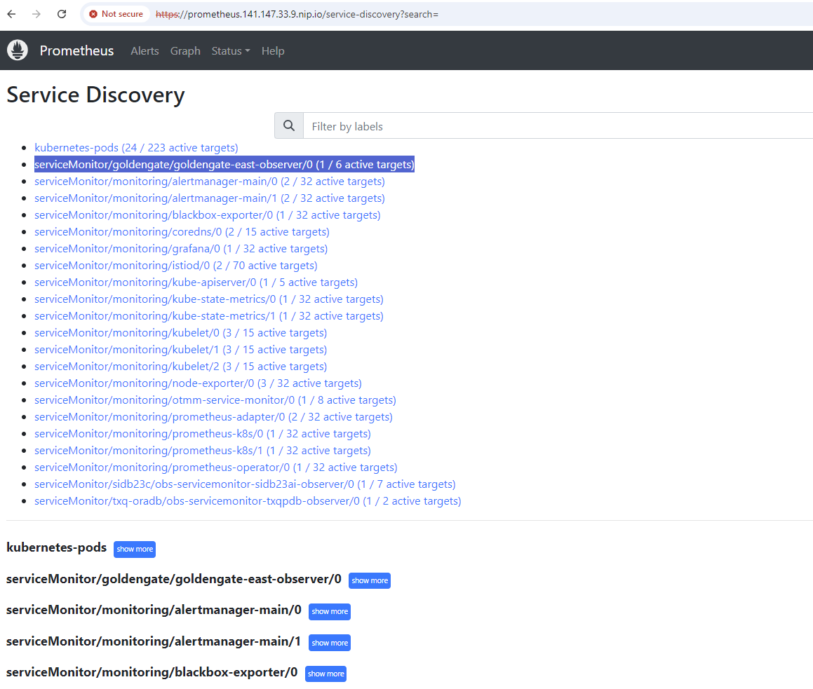 Prometheus Service Discovery