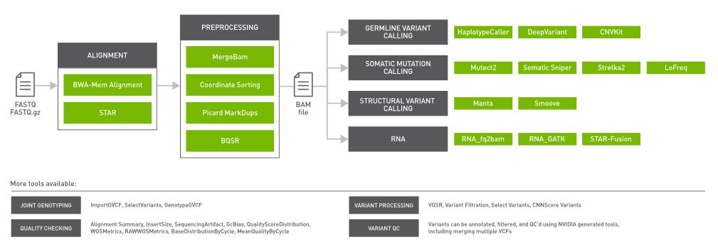 A graphic depicting the workflow of the .gz file and the BAM file.