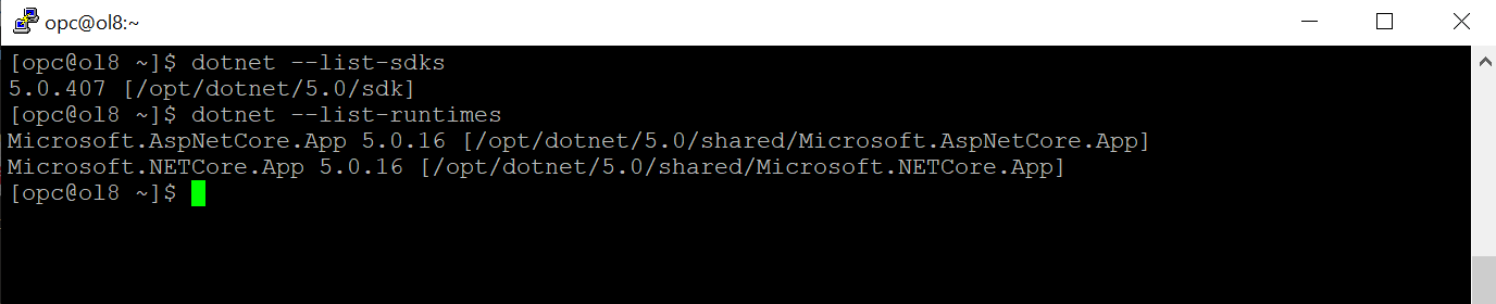 A screenshot of the resulting code for extracting the tar.