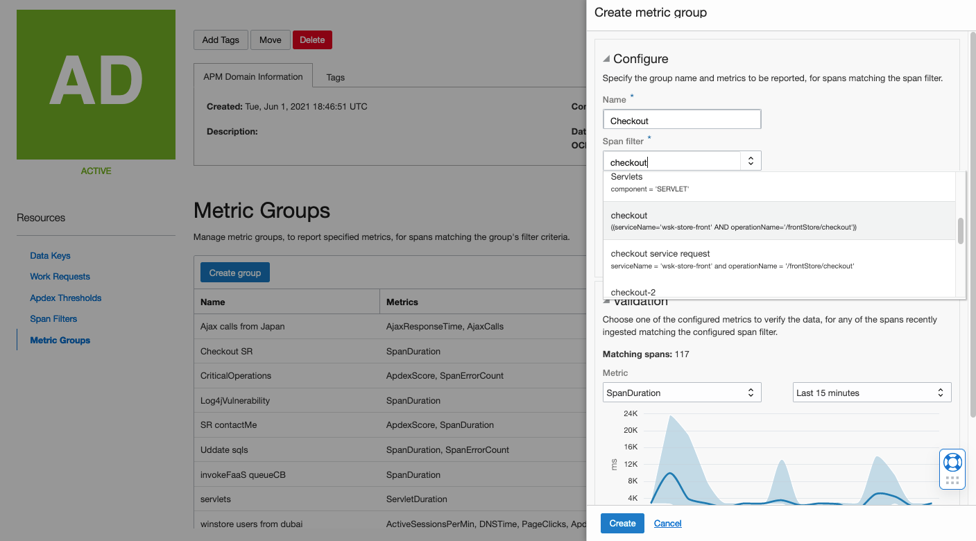 Metric Groups