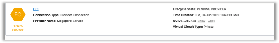 Section of details page.