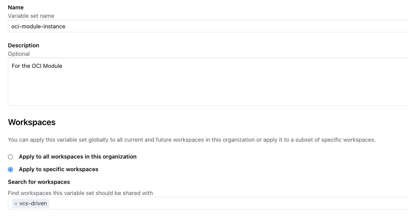 Completed Instance Variable Set
