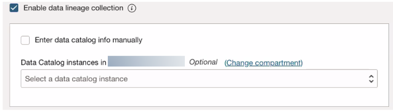 Enabling data lineage collection in Data Flow