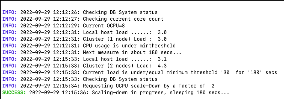 A screenshot for the code processing the down-scaling.