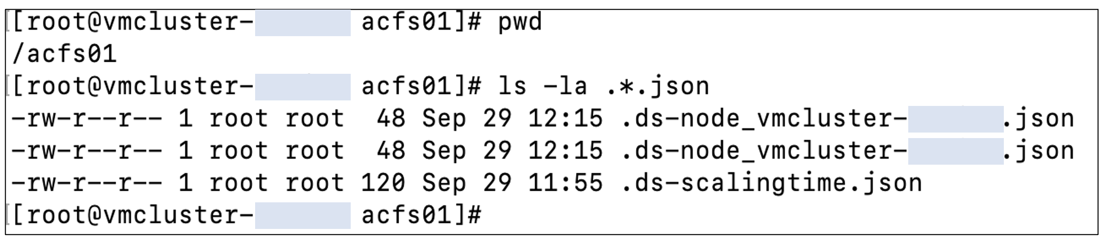 A screenshot of the code output for scaling time.