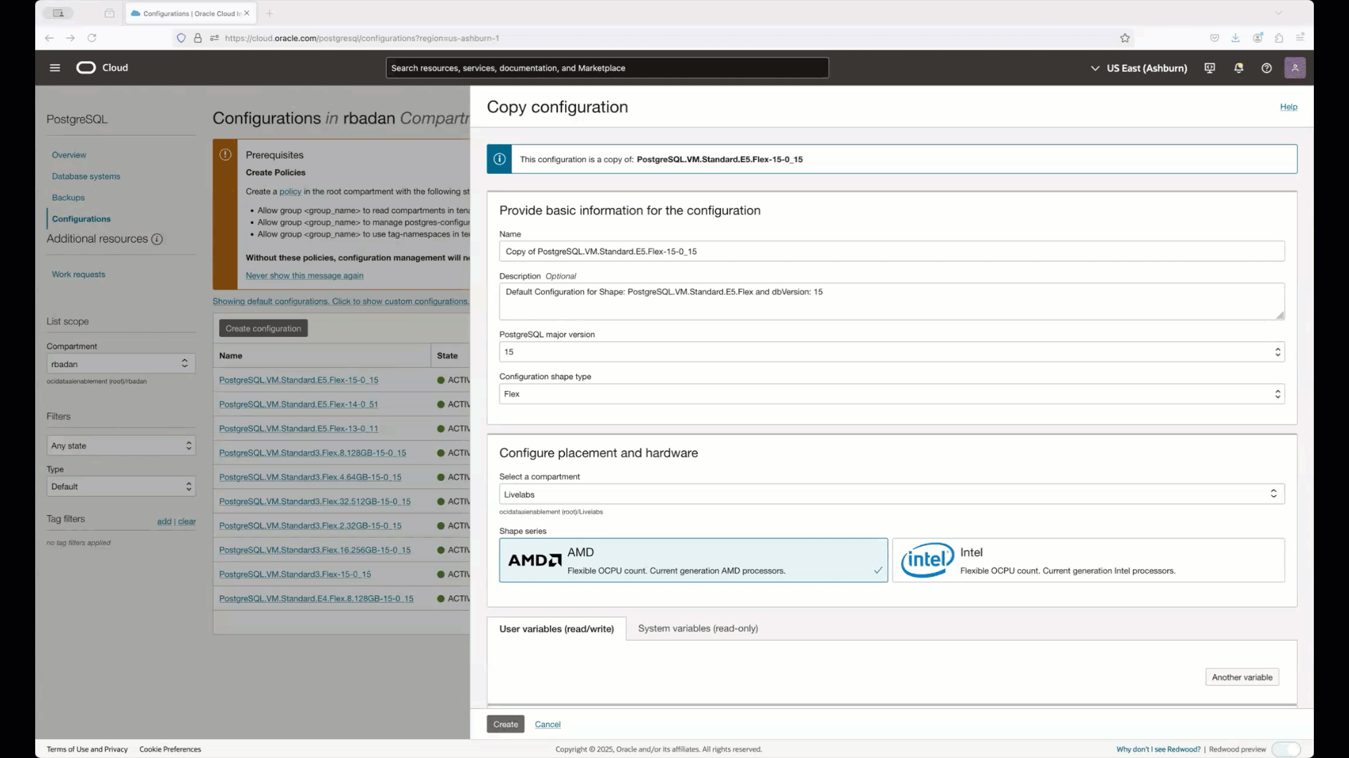 Managing extensions in OCI Database with PostgreSQL.
