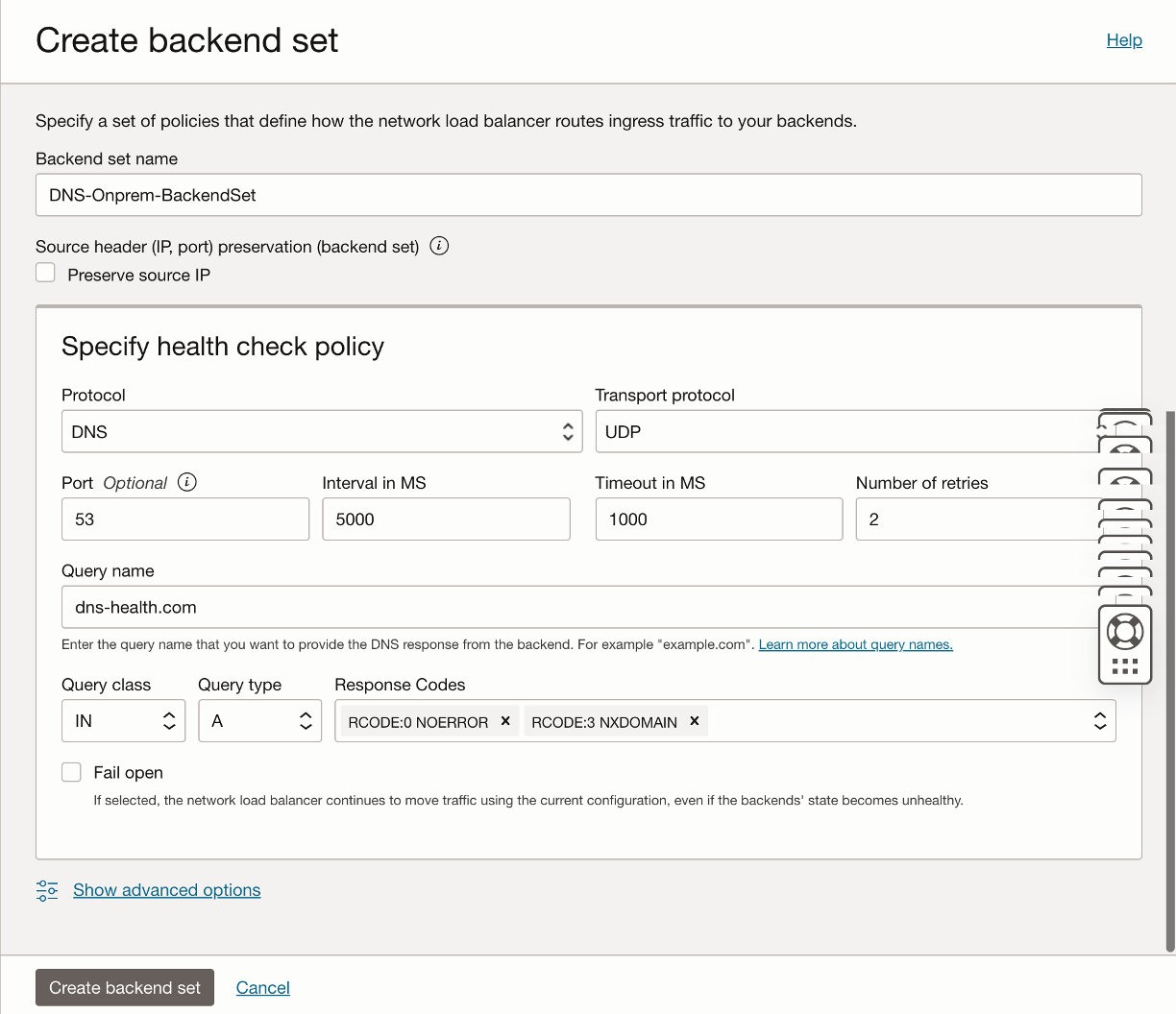A DNS health check