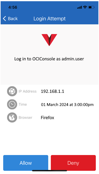 Oracle Mobile Authenticator