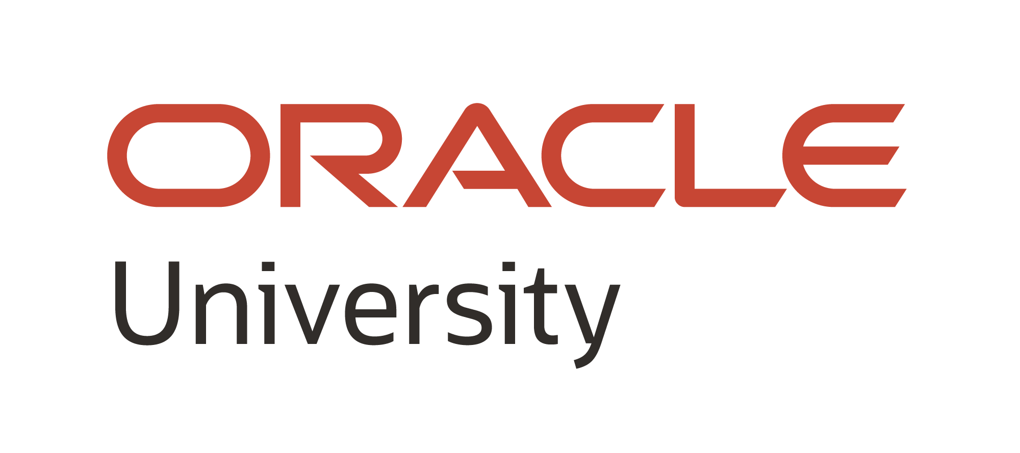 Oracle University logo lockup